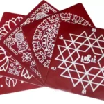Meroon Rangoli Sticker - Image 4