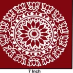 Meroon Rangoli Sticker - Image 4