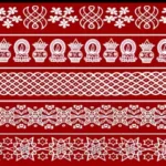 Meroon Rangoli Sticker - Image 2