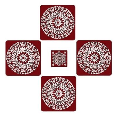 Meroon Rangoli Sticker