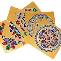 Color Rnagoli Sticker [Color-CB1PIC Pack1pic]