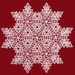 Meroon Rangoli Sticker - Image 3