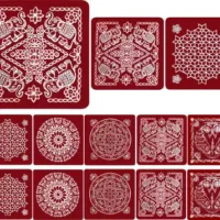 Meroon Rangoli Sticker