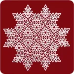 Meroon Rangoli Sticker - Image 3