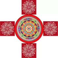 Rangoli Sticker