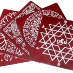Meroon Rangoli Sticker - Image 4