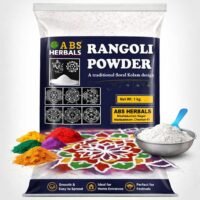 ABS HERBALS : Rangoli Kolam Powder, Kolam Mavu, Kolamavu, Kola Mavu, KolaMaavu, Kolam podi Pack of 1 kg
