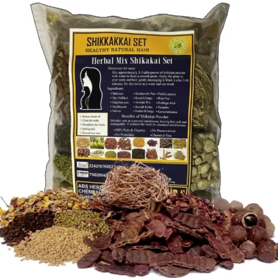 ABS Herbals : Shikakai set / 100% natural shikakai set/ Raw shikakai set pack/ Herbal shikakai set/ whole dried shikakai/ Acaciaconcinna for hair care ( Pack of -1000GM ) .