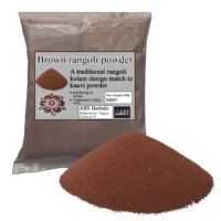 ABS Herbals:  Red Soil Powder/Semman/Red Sand for Rangoli Design/Semman Kolamavu/Brown Soil for Rangoli Design /Red Sand Powder/Brown Soil Powder(500gm)