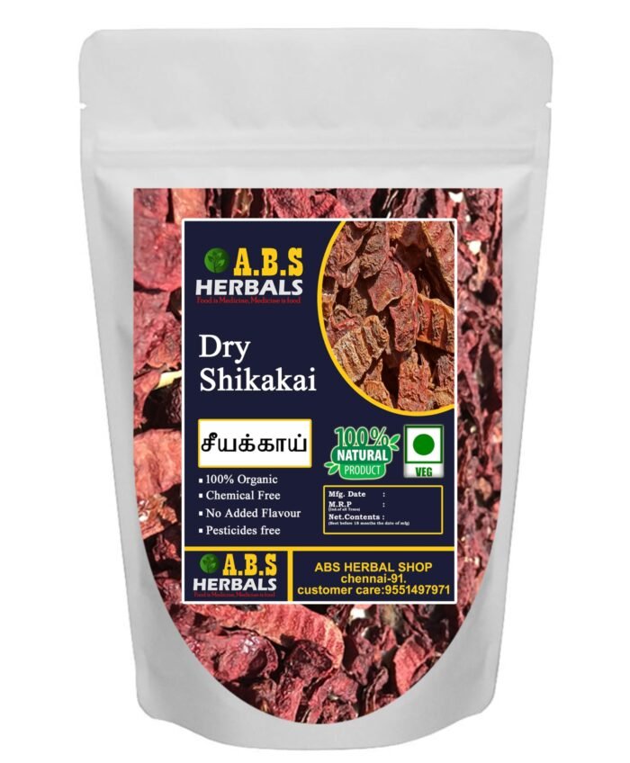 ABS Herbals Shikakai,Tatphala,ACACIA CONCINNA (100GM)