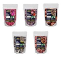ABS Herbals Dry Rose Petals,Hibiscus,Reetha,Dry Amla, Dry Shikakai (500Gm)